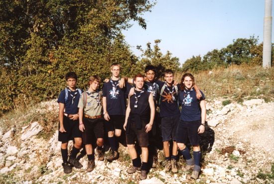 Foto di gruppo del Noviziato prima di partire