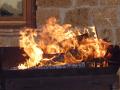 prepariamo il fuoco per la cena