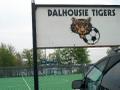 Il campo da calcio dell'universita'