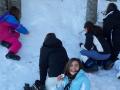 ...raccogliere piu' neve possibile...