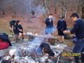 tutti al lavoro per il pranzo