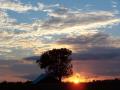 ...ci ha regalato un tramonto meraviglioso..